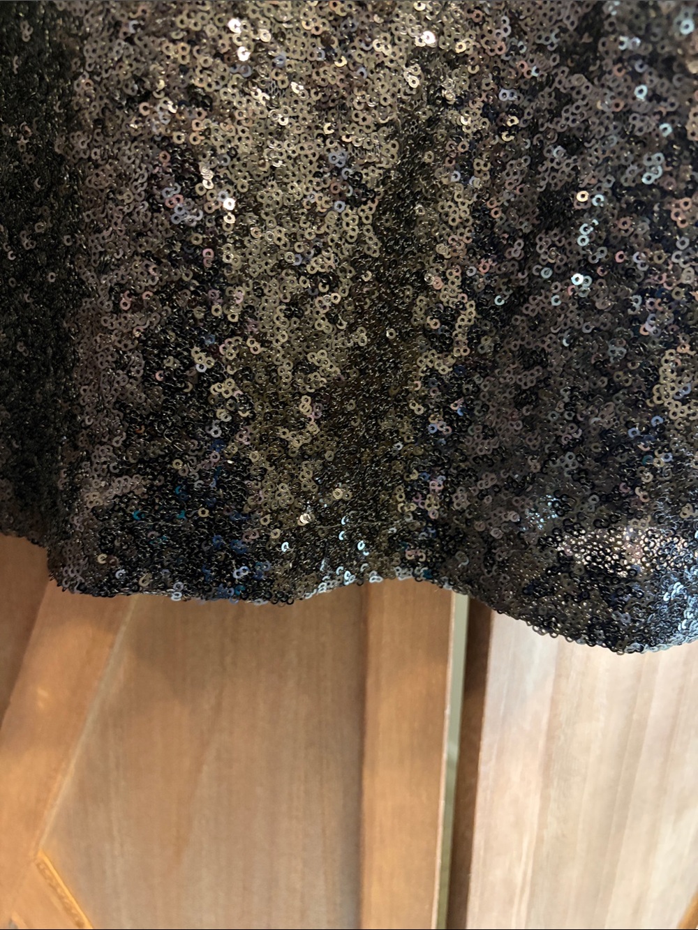 JACK by BB Dakota Black Sequin Mini Dress Cami Slip Dress SIZE SMALL - Picture 7 of 8
